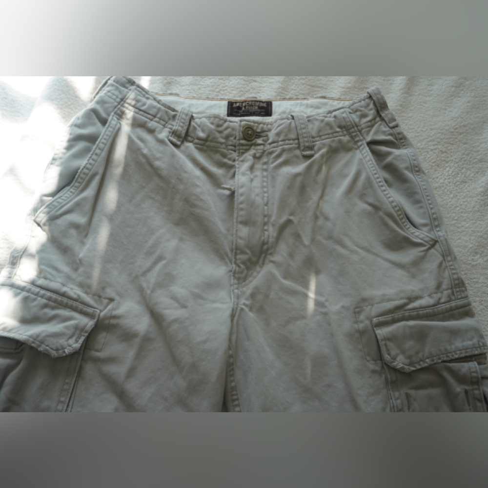 Abercrombie & Fitch Light Gray Shorts